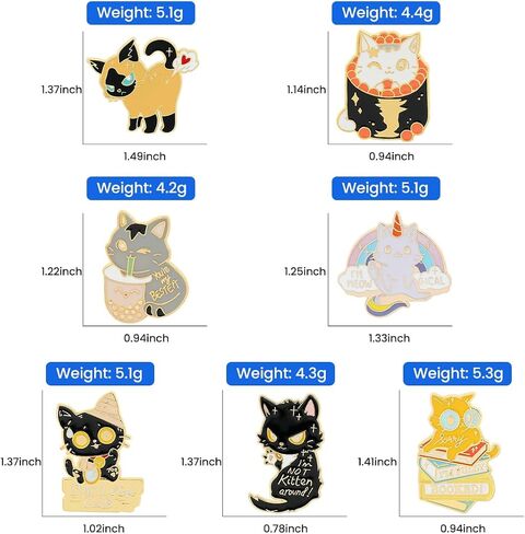 Creative Cute Enamel Pins Bulk Set, Funny Anime Pins for Backpacks, Cartoon Enamel Brooch Badge Lapel Pins Jewelry Gift for Backpack Jackets Clothing Hat Decoration DIY Accessory for Men Women in Saudi Arabia