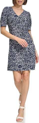 Tommy Hilfiger Women's Puff Sleeve Beach Blossom Dress in Saudi Arabia