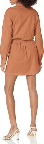 Monrow Women's Hd0511-1-poplin Shirt Dress in Saudi Arabia