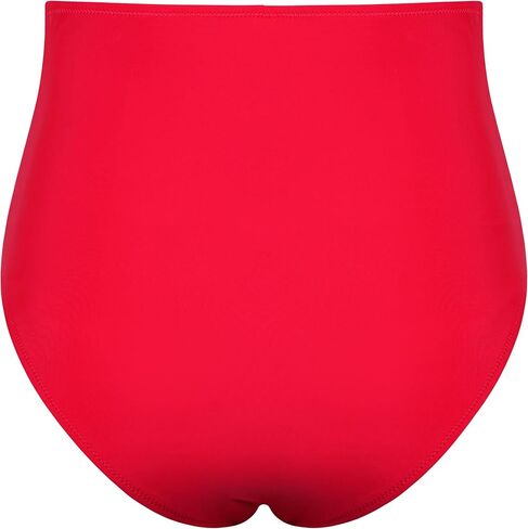 جزء سفلي بيكيني نسائي عالي الخصر من Firpearl تانكيني مكشكش ريترو، جزء سفلي للسباحة قصير للتحكم في البطن in Kuwait