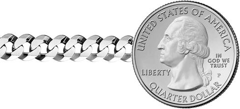 Savlano 925 Sterling Silver Curb Cuban Link Chain Bracelet for Men & Women - Made in Italy Comes With a Gift Box in Saudi Arabia