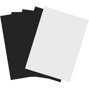 5 Pack Printable Magnet Sheets A4 Flexible Magnetic Inkjet Printing Photo Paper White