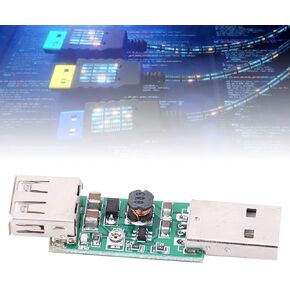 Step-Up Module, USB Step Up Module, USB Adjustable USB Power Supply Module Output Module Converter DC-DC 5V to 6-15V Step-Up Boost Power Supply Board