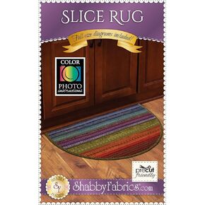 Slice Rug Pattern by Shabby Fabrics