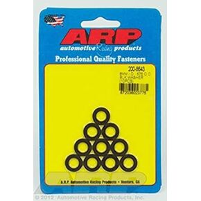 ARP 200-8643 Black 8mm ID x .575" OD Washer - 10 Piece