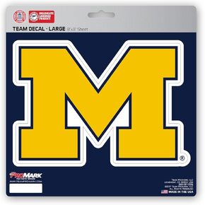 FANMATS 62645 Michigan Wolverines Large Decal Sticker