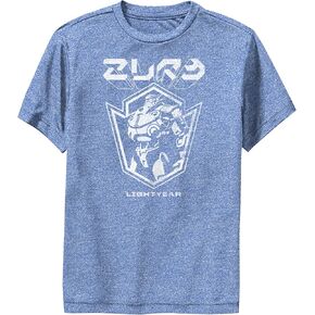 Disney Pixar Lightyear Zurg Badge Boys Short Sleeve Tee Shirt