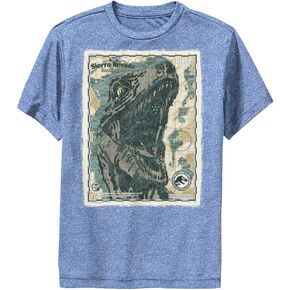 Jurassic World Boys' Vintage Dinomap T-Shirt