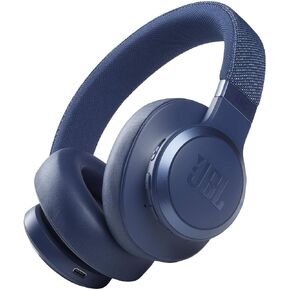JBL JBLLIVE660NCBUAM-Z Wireless Over-Ear NC Headphones Blue - Certified Refurbished