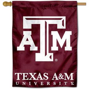 Texas A&M Aggies House Flag Banner