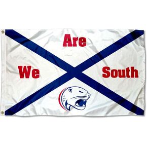 South Alabama Jaguars State Design Flag