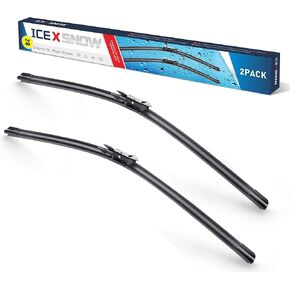 استبدال شفرات ممسحة الزجاج الأمامي 28 بوصة + 28 بوصة لسيارة Ford Escape 2019 2018 2017 2016 2015 2014 2013 Edge/Foucs/Fusion-جودة المعدات الأصلية (مجموعة من 2) علامة تبويب قرصة in Kuwait