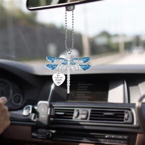 Car Decoration Hanging Ornament,Butterfly Car Ornament Rear View Mirror Hanging Accessories,Car Pendant Truck Charm Hanging Pendant -Get in Sit Down Shut Up,Home Automotive Decor Gift
