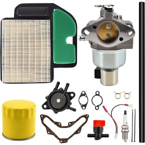 20-853-8 Carburetor Air Filter Kit Fits for Kohler Courage SV470 - SV610 15-22 HP Engine for Troy Bilt MTD Toro John Deere X300 Husqvarna GT52XLS carb