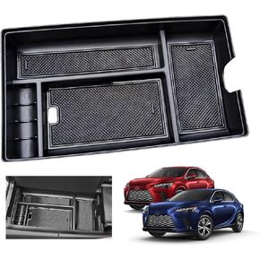 for 2024 2023 Lexus RX 350 RX350 Accessories Center Console Organizer 2023 Lexus RX350 for 2023 2024 Lexus RX350h Luxury/F Sport/Premium RX350 Hybrid RX 500h Console Organizer Armrest Tray