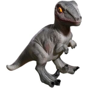 Velociraptor Piggy Bank Resin Dinosaur Statue Decoration, Boy Birthday Gift