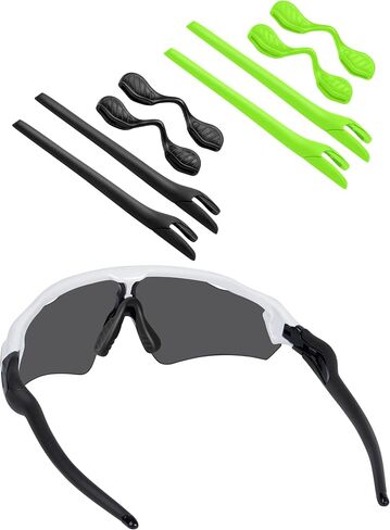 مجموعة جوارب بديلة من BLAZERBUCK، جوارب الأذن وقطع الأنف لنظارات Oakley Radar EV Series الشمسية in Kuwait