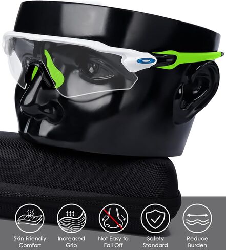 مجموعة جوارب بديلة من BLAZERBUCK، جوارب الأذن وقطع الأنف لنظارات Oakley Radar EV Series الشمسية in Kuwait