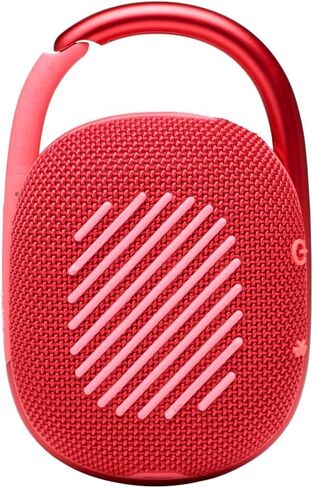 JBL Clip 4 Portable Bluetooth Speaker - IP67 Waterproof, Dustproof, 10 Hours Playtime, Integrated Carabiner, Ultra-Portable Design, Bold Style, Rich Pro Sound, Includes Pouch (Black) in Saudi Arabia