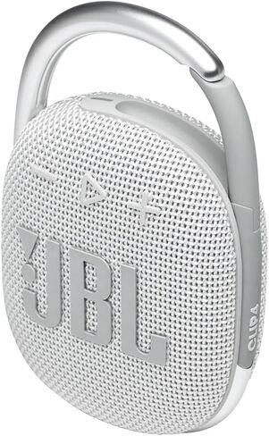 JBL Clip 4 Portable Bluetooth Speaker - IP67 Waterproof, Dustproof, 10 Hours Playtime, Integrated Carabiner, Ultra-Portable Design, Bold Style, Rich Pro Sound, Includes Pouch (Black) in Saudi Arabia