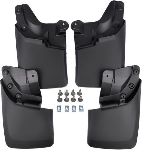 GELUOXI 4pcs Mud Flaps Splash Guards Mudguards Replacement for 2016-2023 Toyota Tacoma Front and Rear 345-35170 PT345-35170 in Saudi Arabia
