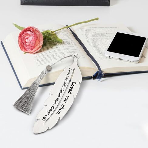 A Sister-is- God's Way of Making Sure We Never Walk Alone, Bookmark Gift for Soul Sisters, Bookmark Gift for Best Friend, Book Lovers Gift for Women Daughter, Metal Feather Bookmark VBK216 in Saudi Arabia
