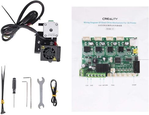 مجموعة ترقية Creality Original Ender 3 Direct Drive Extruder مع محرك Exturder 42-40 لـ Ender 3، Ender 3 pro، Ender 3 V2، مجموعة Hotend المجمعة بالكامل تدعم 1.75 مم PLA، خيوط ABS TPU in Kuwait