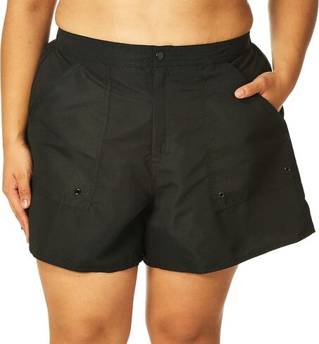 Maxine Of Hollywood Women's 3" Woven Swim Boardshorts in Kuwait