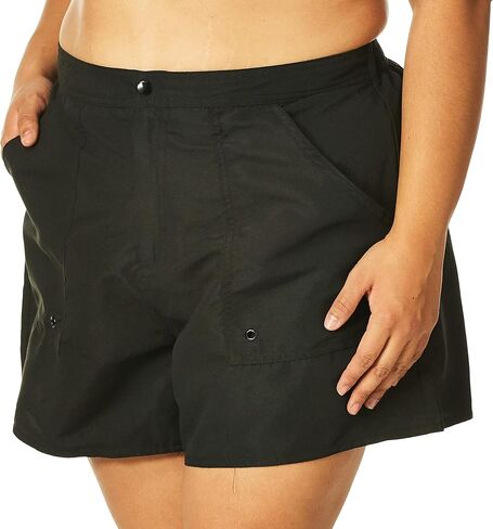 Maxine Of Hollywood Women's 3" Woven Swim Boardshorts in Kuwait