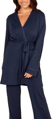 Cosabella Women's Bella Curvy Racerback Cami, Pant & Robe Pj Set in Saudi Arabia