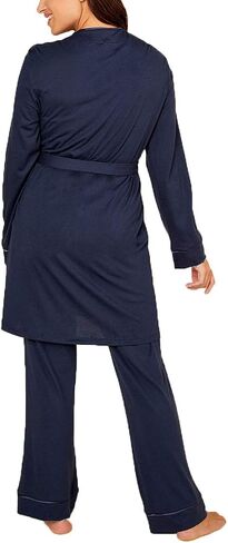 Cosabella Women's Bella Curvy Racerback Cami, Pant & Robe Pj Set in Saudi Arabia