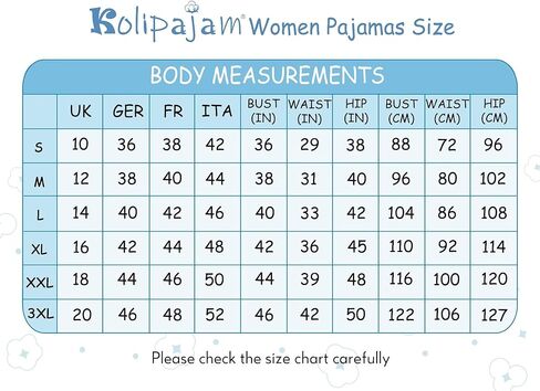 بيجامة قطن 100% للنساء بأكمام طويلة طقم PJS مريح بأزرار للأسفل ملابس نوم لصديقك ملابس تنحيف S-3XL in Kuwait