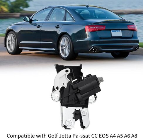 4F5827505D 4F5827505A 4E0827505C الخلفي الجذع قفل مزلاج المحرك استبدال لشركة فولكس فاجن باسات B7 EOS جيتا CC أودي A6 C6 A4 A5 A8 مقعد EXEO in Kuwait