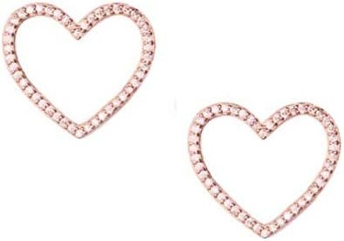 Kate Spade New York Heart Stud Earrings Jewelry Rose Gold tone RU2980 in Saudi Arabia