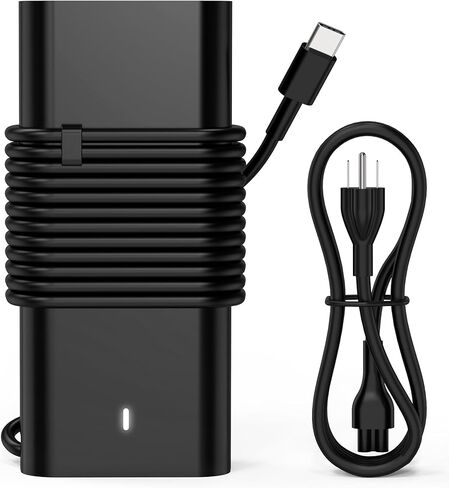 شاحن كمبيوتر محمول USB C نحيف 65 وات جديد لأجهزة Dell Latitude 5520 5420 5320 7420 7410 5290 Chromebook 3100 5190 2in1 XPS 13 9350 9380 9360 DA65NM190 LA65NM190 شحن سريع محول طاقة للكمبيوتر المحمول للسفر من النوع C in Kuwait