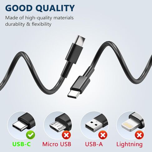 شاحن كمبيوتر محمول USB C نحيف 65 وات جديد لأجهزة Dell Latitude 5520 5420 5320 7420 7410 5290 Chromebook 3100 5190 2in1 XPS 13 9350 9380 9360 DA65NM190 LA65NM190 شحن سريع محول طاقة للكمبيوتر المحمول للسفر من النوع C in Kuwait
