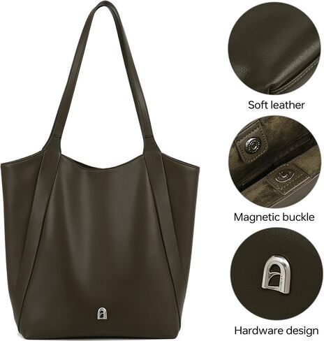 Designer Bags for Women,Hobo Tote Handbag,Sling Crossbody Bag Purse Shoulder Bags(Brownish) in Saudi Arabia
