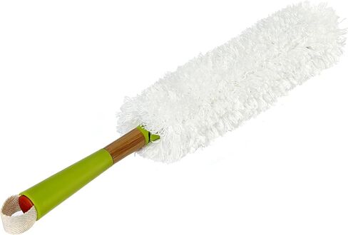 Full Circle Dust Whisperer Washable Microfiber Duster, Green in Saudi Arabia