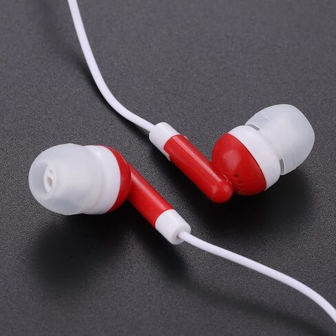Classroom Earbuds Bulk 50 Pack for Kids School Children Student Boys Girls Toddler Teen and Adult(Mixed Colors) in Saudi Arabia