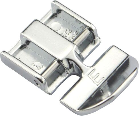 DREAMSTITCH 4128015-45 Snap on Zipper Presser Foot (E) for Viking D,1,2,3,4,5,6,7 Sewing Machine ALT:4123226-01, 4123805-45, 4123805-01 4128015-45 in Saudi Arabia