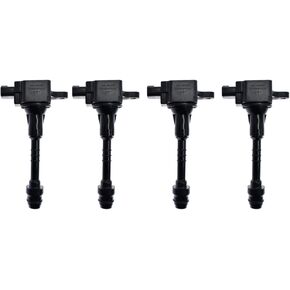 4PCS XSJNFDC Ignition Coil 22448-6N015 AIC-4004G UF351 For Sentra 1.8 Almera N16 Primera P11 2001-2006