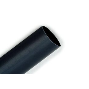 3M FP-301 Heat Shrink Thin-Wall Tubing, 1/2' x 100 ft Length Spool, Black