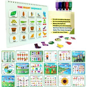 Busy Book Toddler Activities Book Preschool Toys Learning & Education Toys Montessori Toys for Toddlers Preschool Learning Activities Kindergarten Learning Activities Autism Sensory Toys