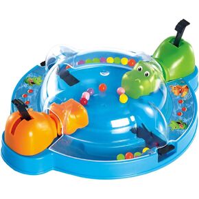 Hippos Board Game, Preschool Games Ages 3+, Intense Game of Quick Reflexes, Kids Board Games for 2 Players Small Size