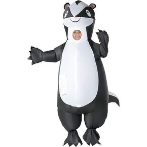 Morph Skunk Inflatable Costume For Kids, Skunk Costume Kids, Skunk Kids Blow Up Costume, Inflatable Animal Costumes For Kids