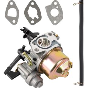 مكربن ​​كاناماكس لهوندا GX160 GX200 مع مجموعة خط الوقود جوانات التثبيت - لمحرك Honda GX120 GX140 GX160 GX168 GX200 5HP 5.5HP 6.5HP - يستبدل 16100-ZH8-W61 16100-ZE1-814 W/Choke Lever Carb in Kuwait