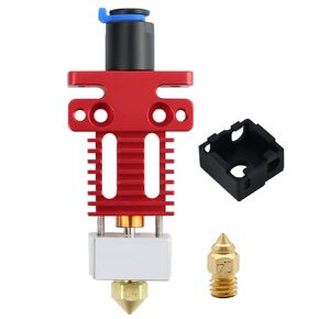 CR6 SE hotend Upgrade with BiMetal Copper Titanium Heatbreak for Creality CR-6 SE CR6 Max CR-5 PRO Ender 3 / pro, Ender 5 / pro, Ender 5 Plus, CR10 3D Printer (Blue)
