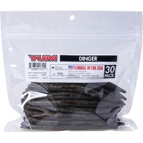 Yum Lures Dinger Bulk Ghillie Suit 5 inch (YDG5BK278-30)