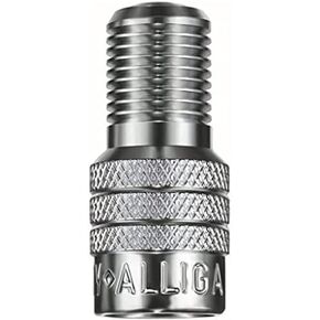 Alligator V2B Dual Seal Tire Valve Cap for Boats, Cars, Trucks, Semis, and RV's, Fits Standard Valves Stems, Heat-Resistant Grommets, Water/Dirt Repellent Seal, Integrated Check Valve, 50 Pack