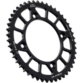 JT Sprockets JTA798.47BLK Black Racelite Anodized Aluminum 7075 T6 Rear Sprocket, Single